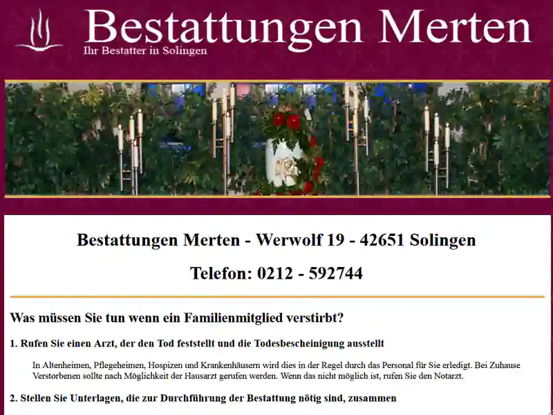 Homepage - bestattungen-solingen.com