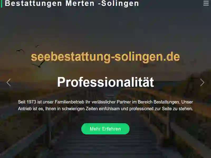 Homepage - seebestattung-solingen.de